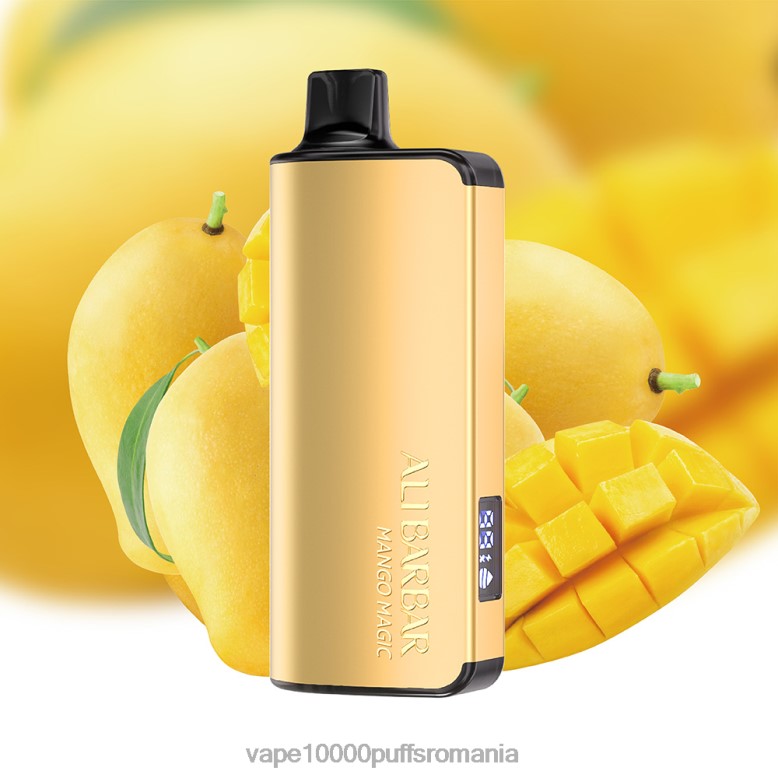 Vape Reincarcabil - Alibarbar Ingot 9000 vape de unică folosință magie de mango XV08J29
