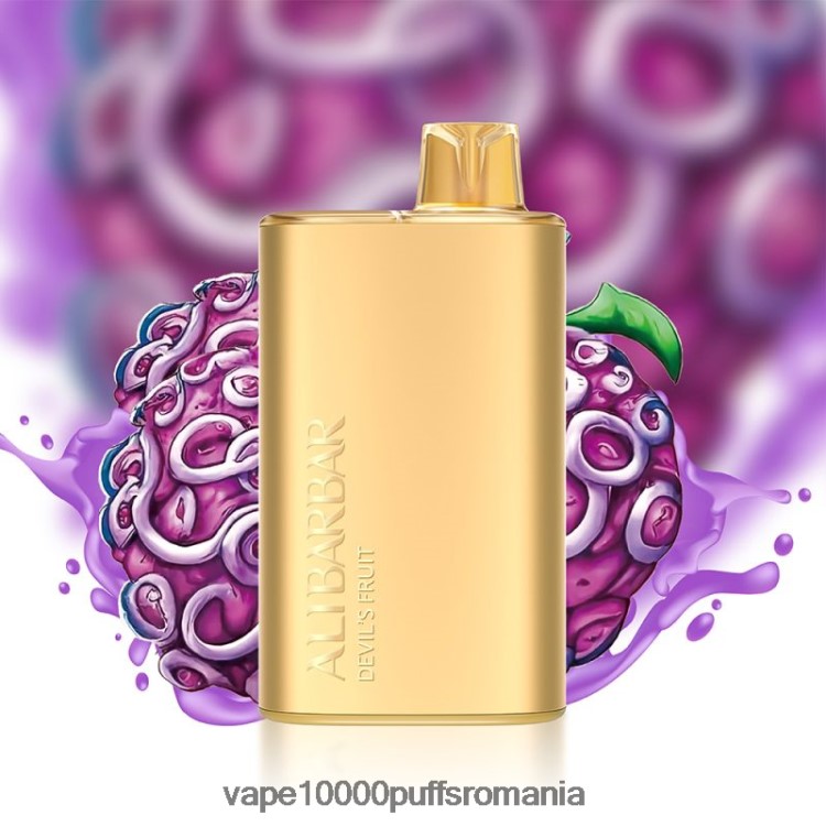 Vape Reincarcabil - Alibarbar Rich 8000 vape de unică folosință fructul diavolului D2V6N64