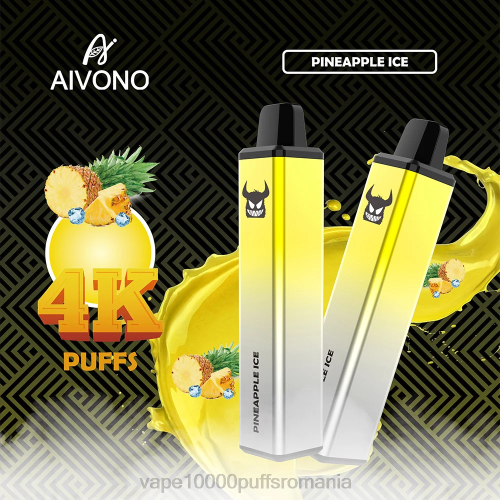 Vape 10000 Puffs Romania - Aivono AIM FREAK 4000 2000255 gheata de ananas