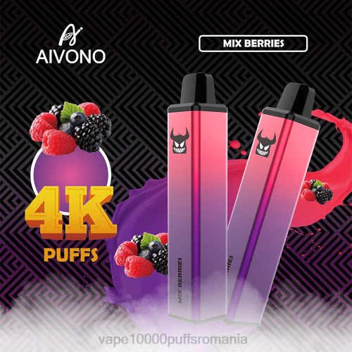 Vape 10000 Puffs Romania - Aivono AIM FREAK 4000 2000260 fructe de padure amestecate
