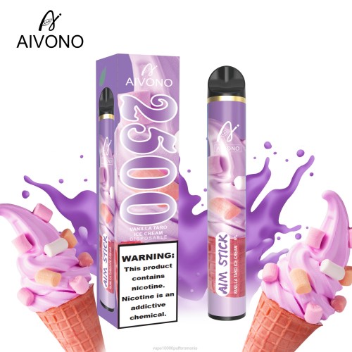 Vape 9000 Puffs - Aivono AIM STICK 2500 2000147 inghetata de vanilie taro
