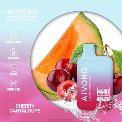 Vape Fara Nicotina - Aivono AIM BOXX 4000 2000223 pepene galben cireș