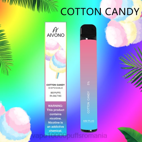 Vape Fara Nicotina - Aivono AIM PLUS 800 2000178 vată de zahăr