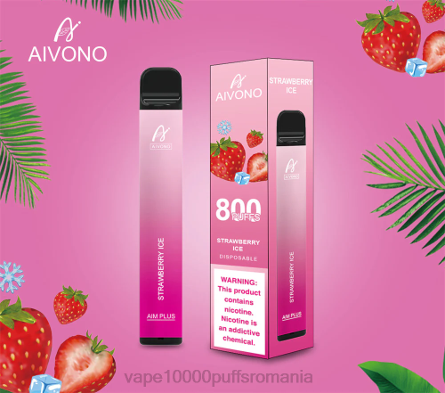 Vape Fara Nicotina - Aivono AIM PLUS 800 2000193 gheata de capsuni