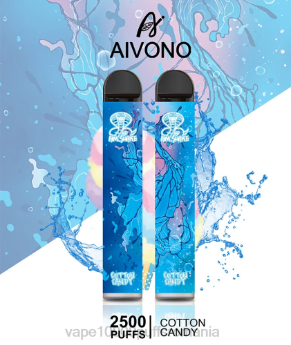 Vape Fara Nicotina - Aivono AIM SNAKE 2500 2000303 vată de zahăr