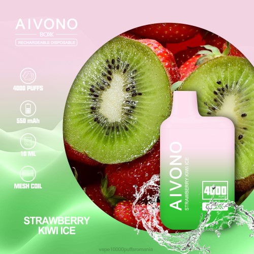 Vape Reincarcabil - Aivono AIM BOXX 4000 2000229 gheață de kiwi cu căpșuni