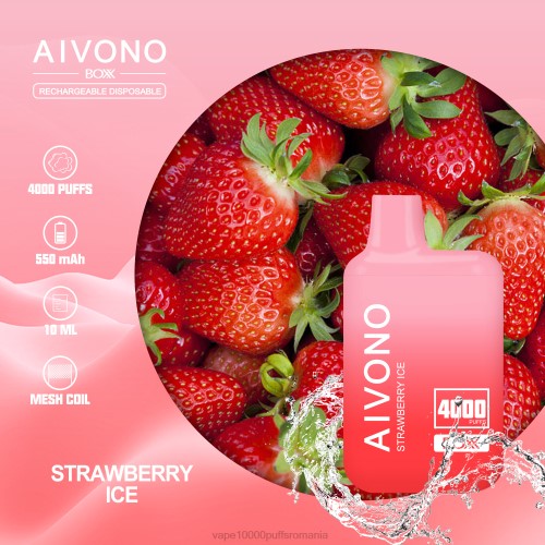 Vape Romania - Aivono AIM BOXX 4000 2000226 gheata de capsuni
