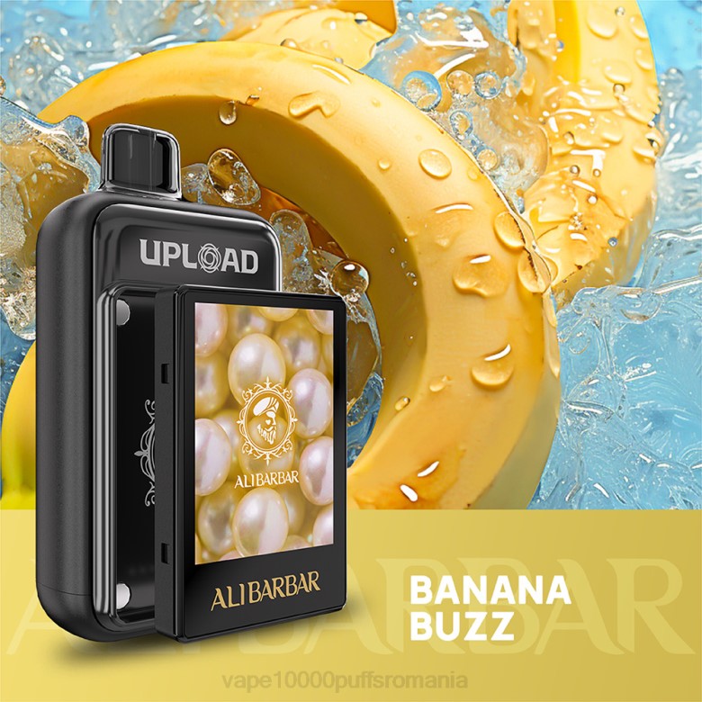 Vape 10000 Puffs Romania - Alibarbar încărcați zumzet de banane J28J123