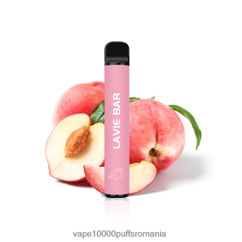 Vape 10000 Puffs Romania - LAVIE BAR 2% versiunea 800 pufuri gheata de piersici JR2J2F325