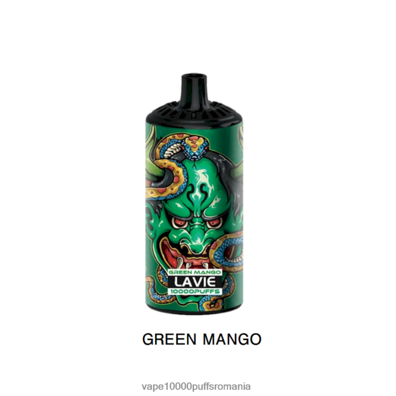 Vape 10000 Puffs Romania - LAVIE BEAST 10000 de pufuri mango verde JR2J2F365