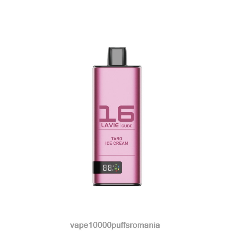 Vape 10000 Puffs Romania - LAVIE Cube 20000 de pufuri inghetata de taro JR2J2F50