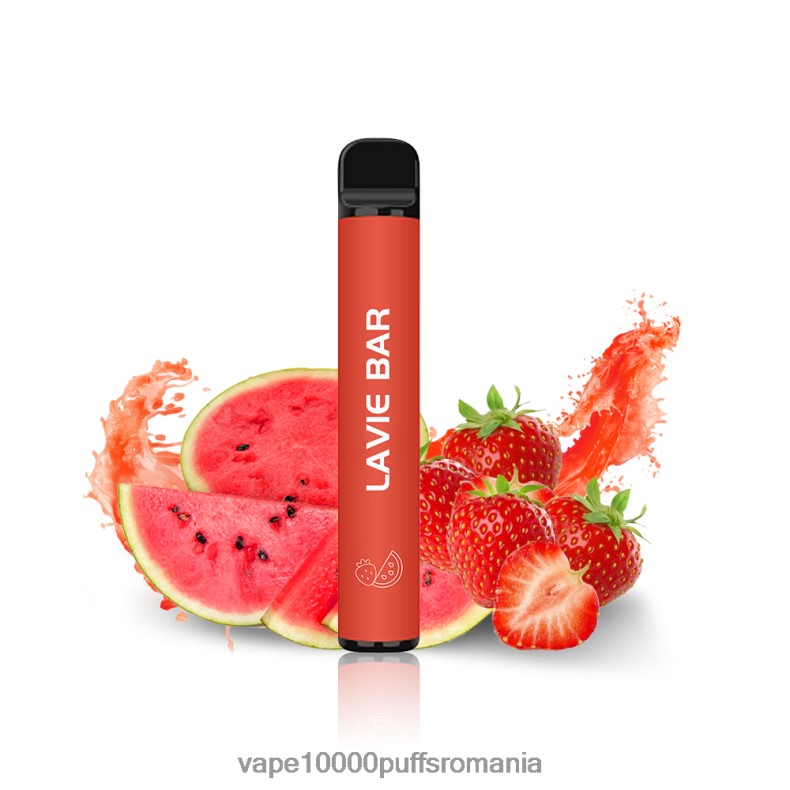 Vape 9000 Puffs - LAVIE BAR 2% versiunea 800 pufuri pepene verde căpșuni JR2J2F327