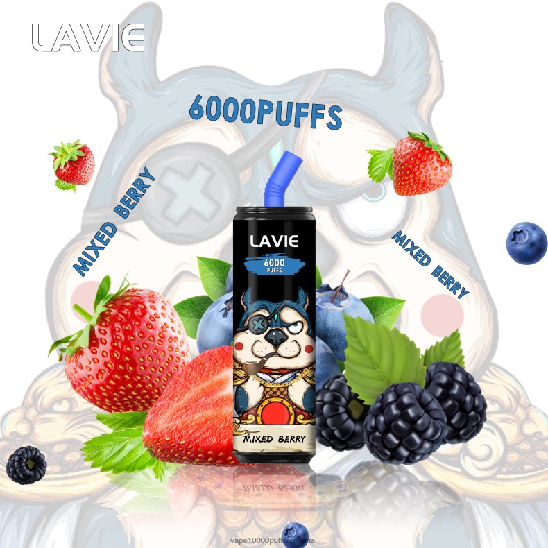 Vape 9000 Puffs - LAVIE Coke BAR 6000 pufuri fructe de padure amestecate JR2J2F272