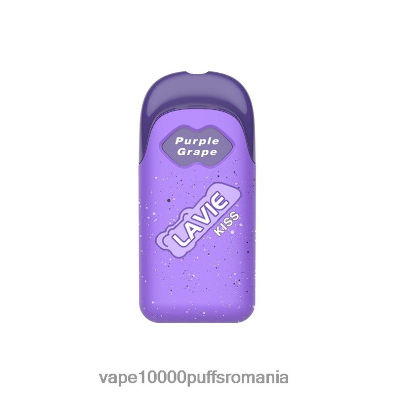 Vape 9000 Puffs - LAVIE KISS 8000 pufuri struguri violet JR2J2F112