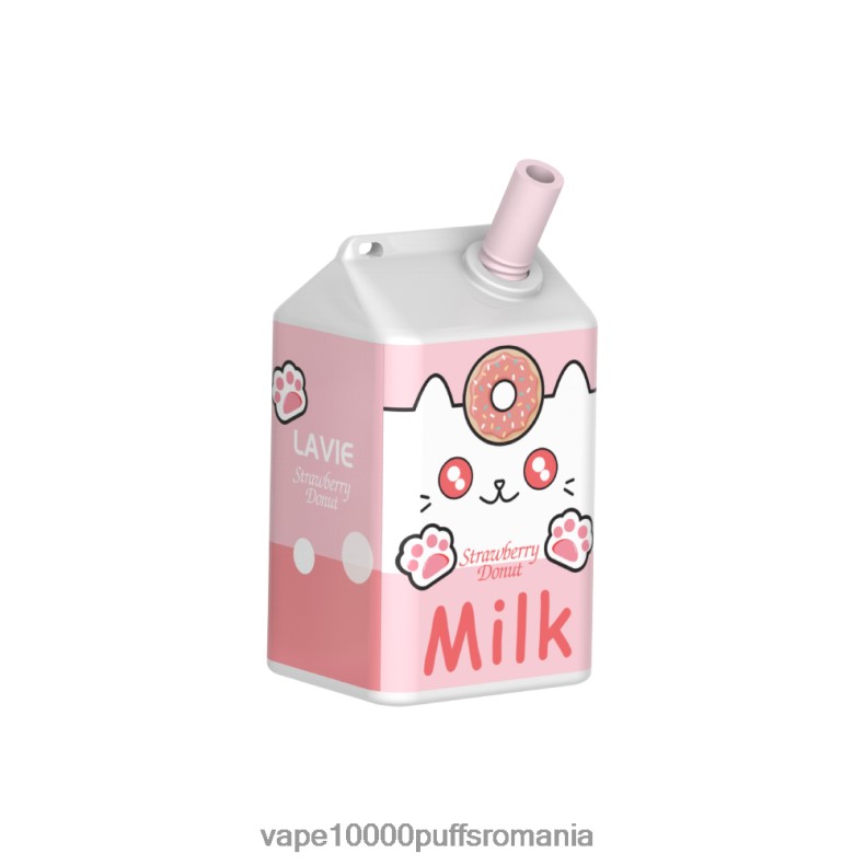 Vape 9000 Puffs - LAVIE MILK 7000 pufuri gogoasa de capsuni JR2J2F177
