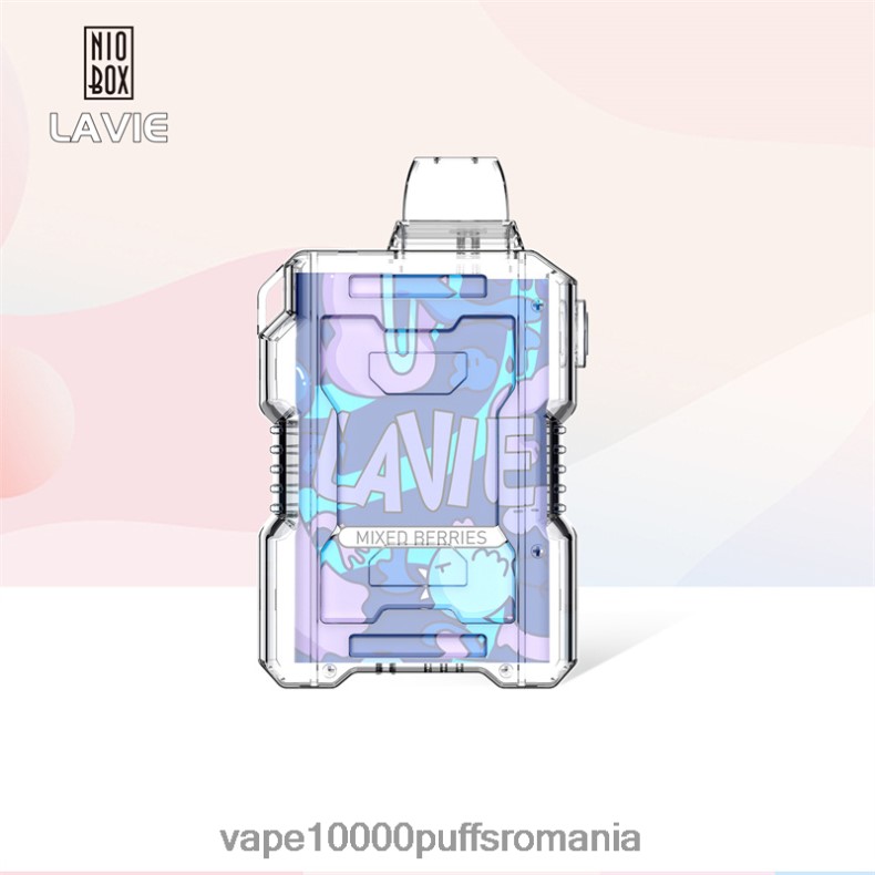 Vape 9000 Puffs - LAVIE NIO BOX 9000 pufuri fructe de padure amestecate JR2J2F197