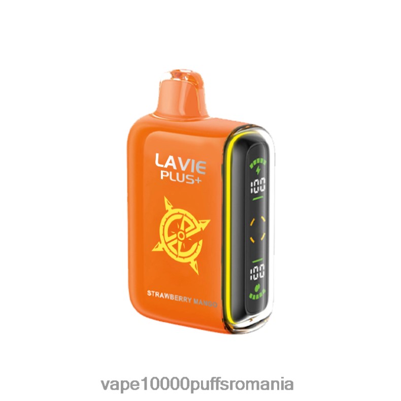 Vape 9000 Puffs - LAVIE PLUS 15000 pufuri mango cu capsuni JR2J2F97