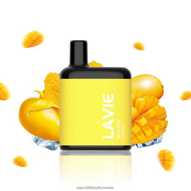 Vape Fara Nicotina - LAVIE BOX 3500 pufuri gheata de mango JR2J2F208