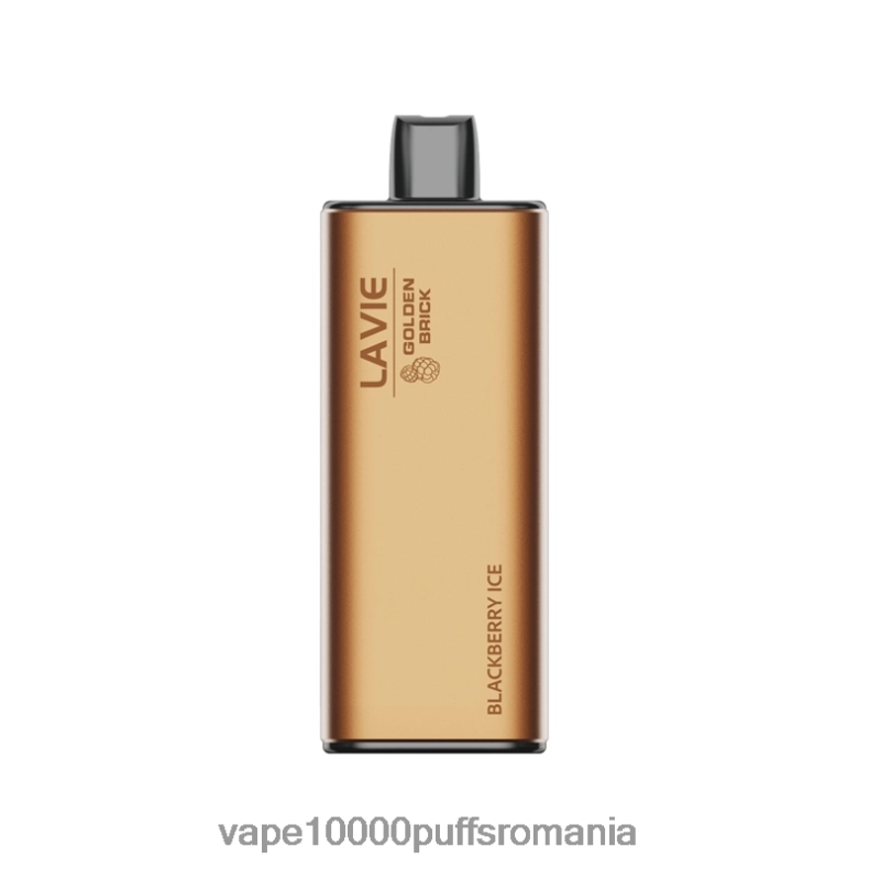 Vape Fara Nicotina - LAVIE GOLDEN BRICK 10000 de pufuri gheata de mure JR2J2F53