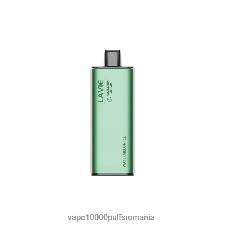 Vape Fara Nicotina - LAVIE GOLDEN BRICK 10000 de pufuri gheata de pepene verde JR2J2F68