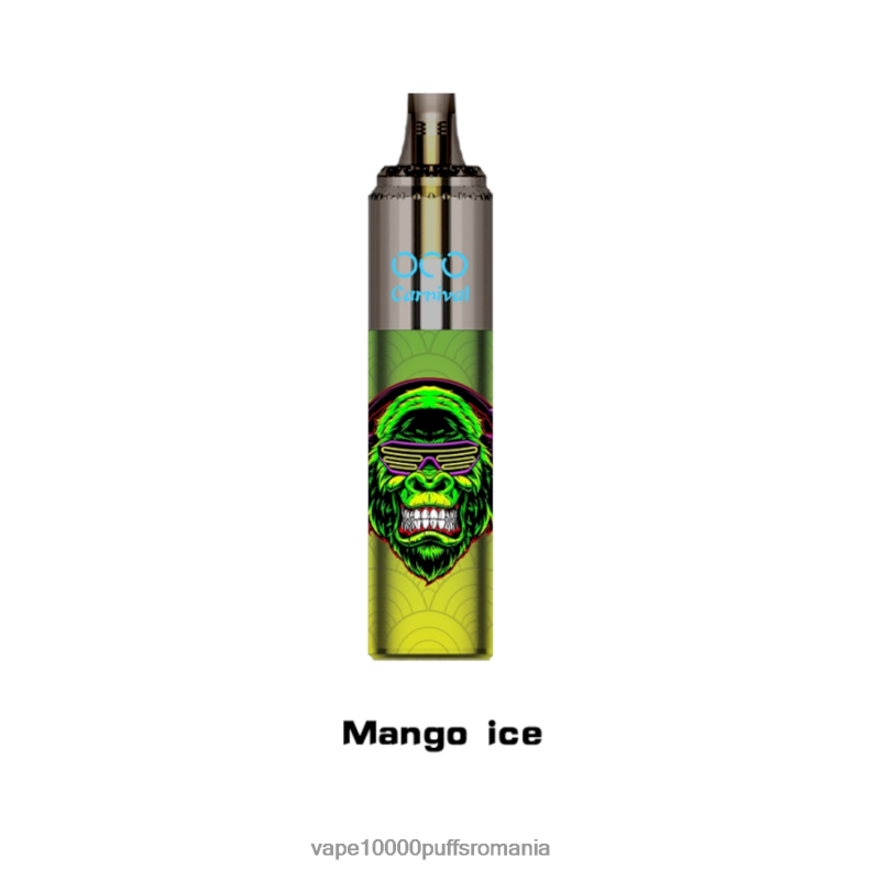 Vape Fara Nicotina - LAVIE OCO carnaval 10000 pufuri gheata de mango JR2J2F353