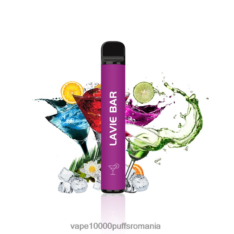 Vape Reincarcabil - LAVIE BAR 2% versiunea 800 pufuri cocktail JR2J2F319