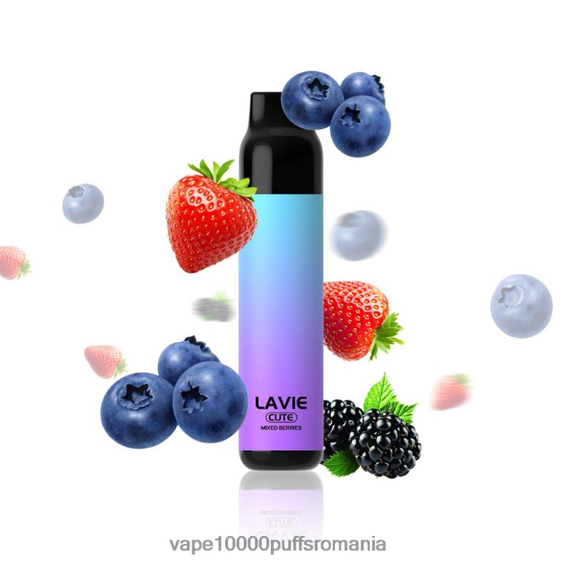 Vape Reincarcabil - LAVIE BAR 3000 pufuri fructe de padure amestecate JR2J2F289