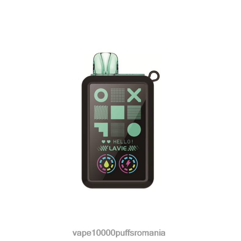 Vape Reincarcabil - LAVIE Cyber 20000 de pufuri gheata de capsuni kiwi/gheata de pepene galben JR2J2F34