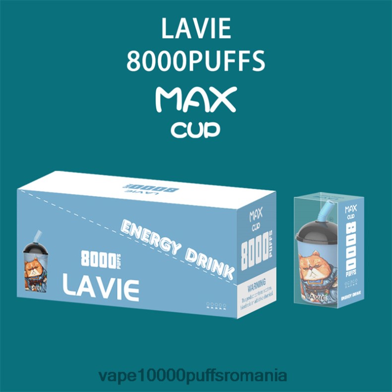Vape Reincarcabil - LAVIE Max Cup 8000 pufuri băutură energizantă JR2J2F259