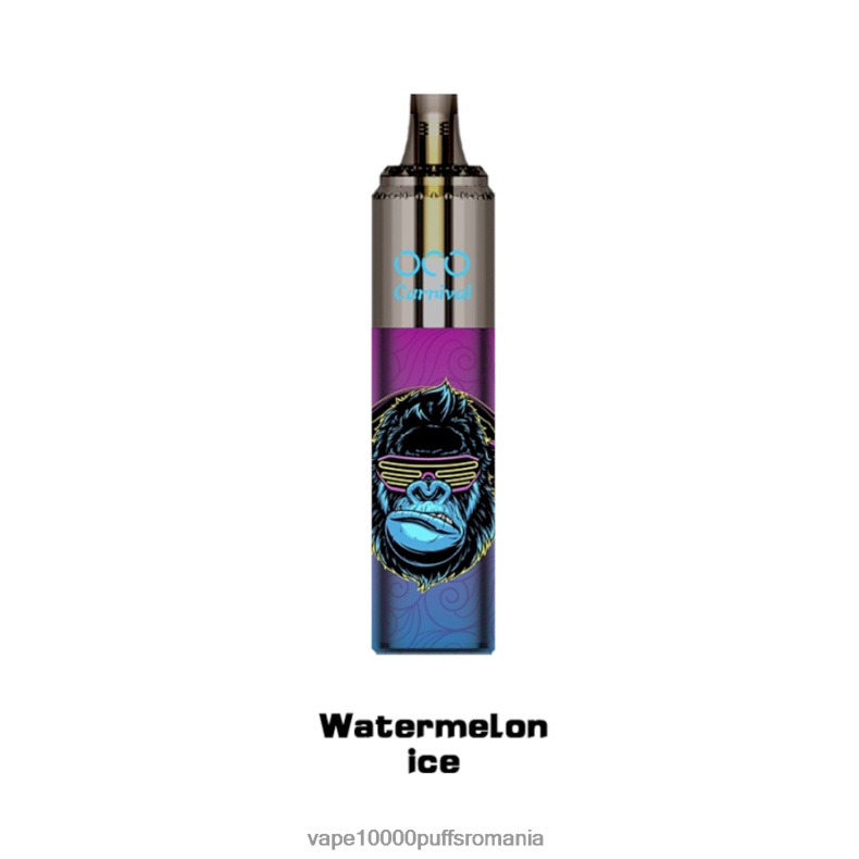 Vape Reincarcabil - LAVIE OCO carnaval 10000 pufuri gheata de pepene verde JR2J2F359