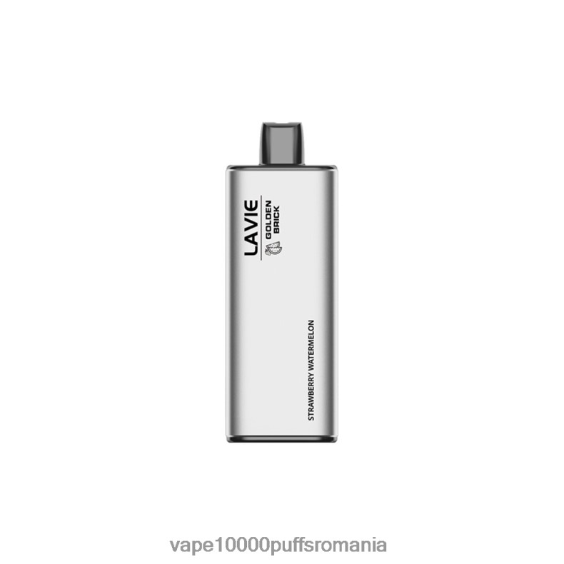 Vape Romania - LAVIE GOLDEN BRICK 10000 de pufuri pepene verde căpșuni JR2J2F66