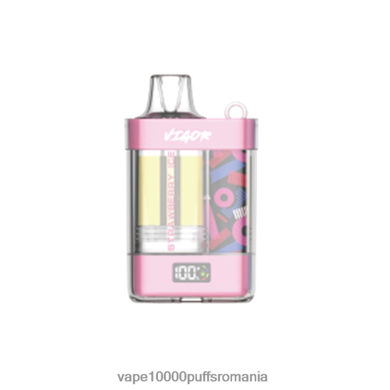 Vape Romania - LAVIE VIGOR 15000 pufuri gheata de capsuni JR2J2F1